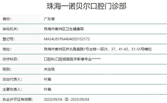 珠海诺贝尔口腔2025年全新价格表:种植牙2280+、牙齿矫正5800+、镶牙1200+